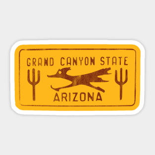 Grand Canyon State Arizona Sticker